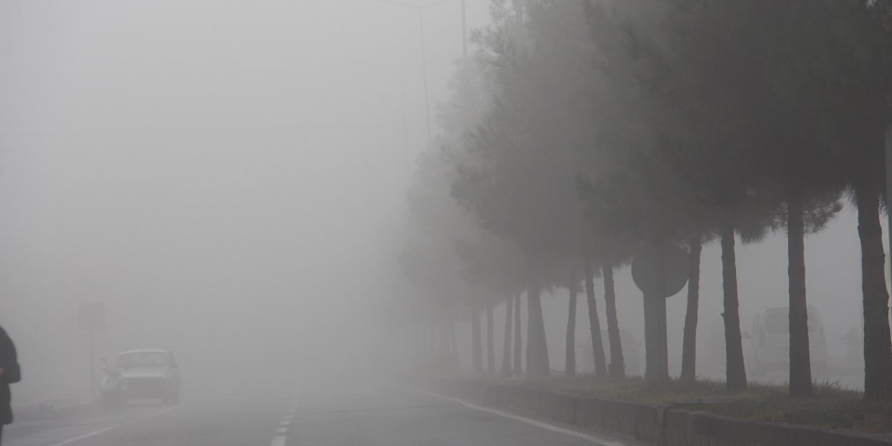 Diyarbakır’da yoğun sis etkili oldu