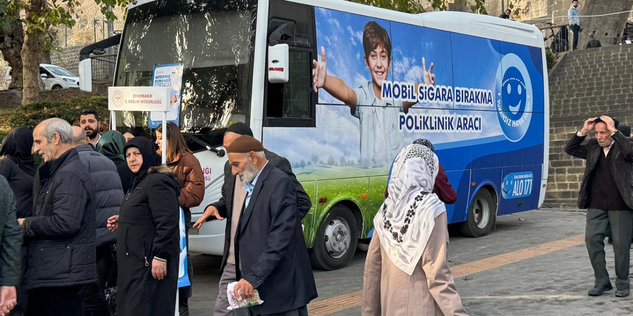 Diyarbakır’da sigarayla mücadele sokağa taşındı