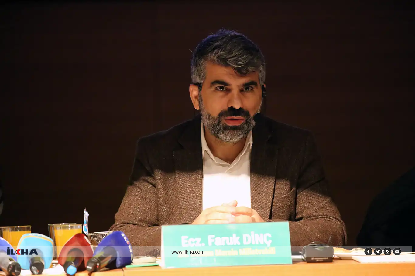 Parlamenterê HUDA PARê Faruq Dînç: Ger hûn her tiştî li ser maddeyê ava bikin, nifşê din jî ew ê bibe tiryakê maddeyê