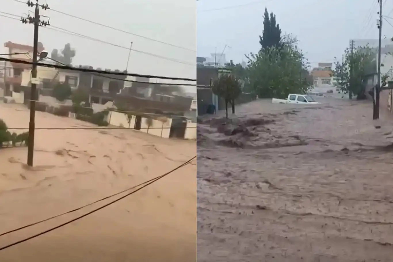 Li Kurdistana Başûr baran bû sedema lehîyê: Mirî û birîndar hene