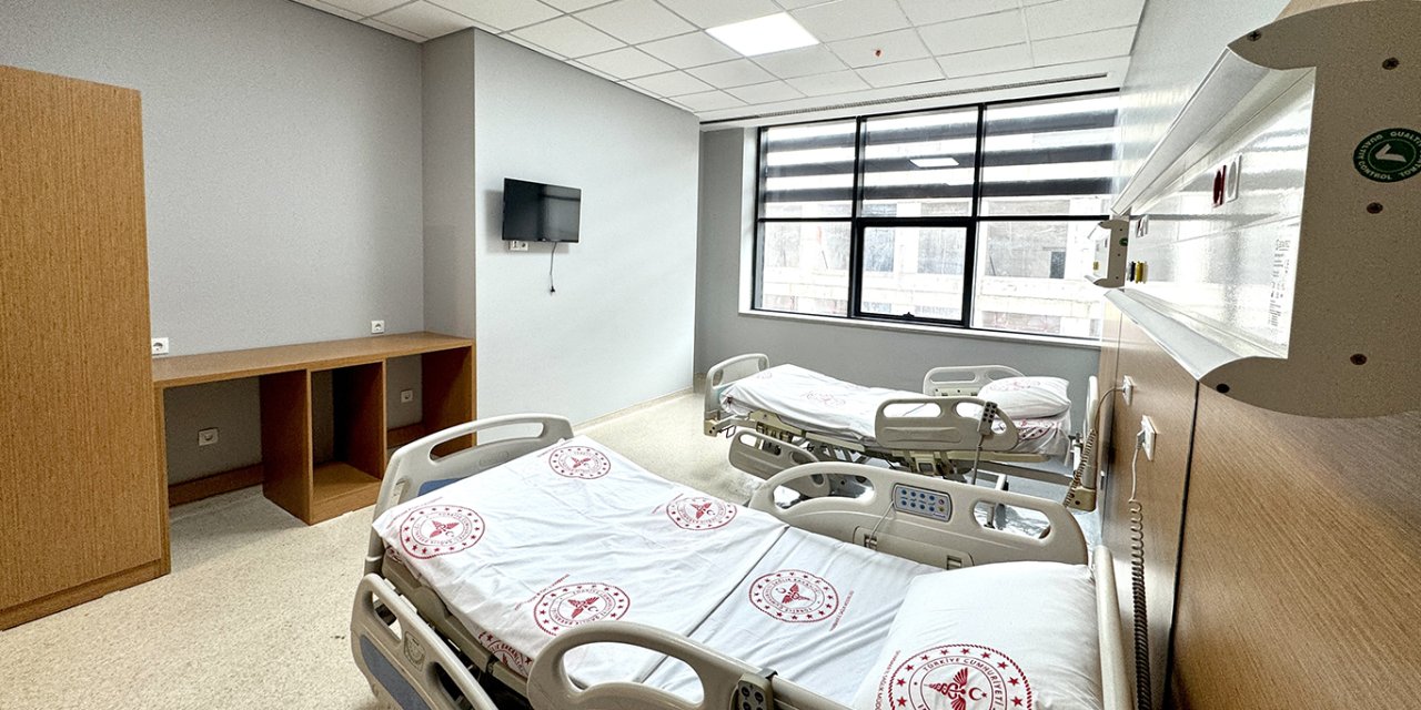 Diyarbakır Kayapınar Şehir Hastanesi’nde örnek hasta odası tamamlandı