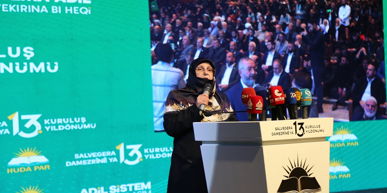 HÜDA PAR Kadın Kolları Başkanı Yarar: Aileyi hedef alan anlayışlara karşı kararlılıkla mücadele edeceğiz