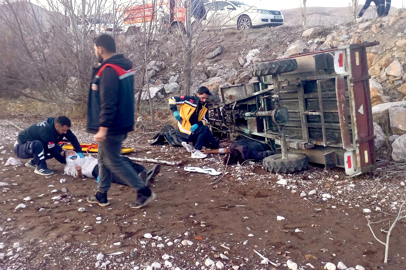 Li Meletiyê qezaya pat patê: 3 birîndar