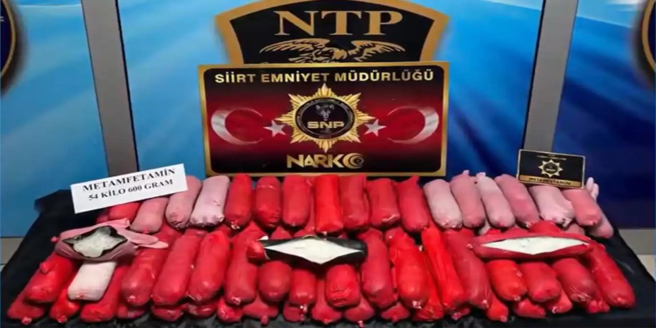 Li Sêrtê 54 kîlogram metamfetamîn ku di zikê heywanan de veşartî bû, hat desteserkirin