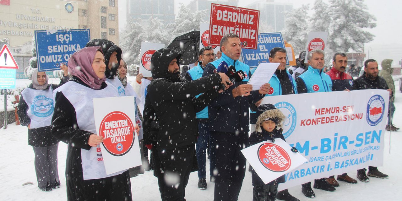 Memur-Sen Diyarbakır İl Başkanı Tekdemir: Baskı, sürgün ve mobbinge son verin