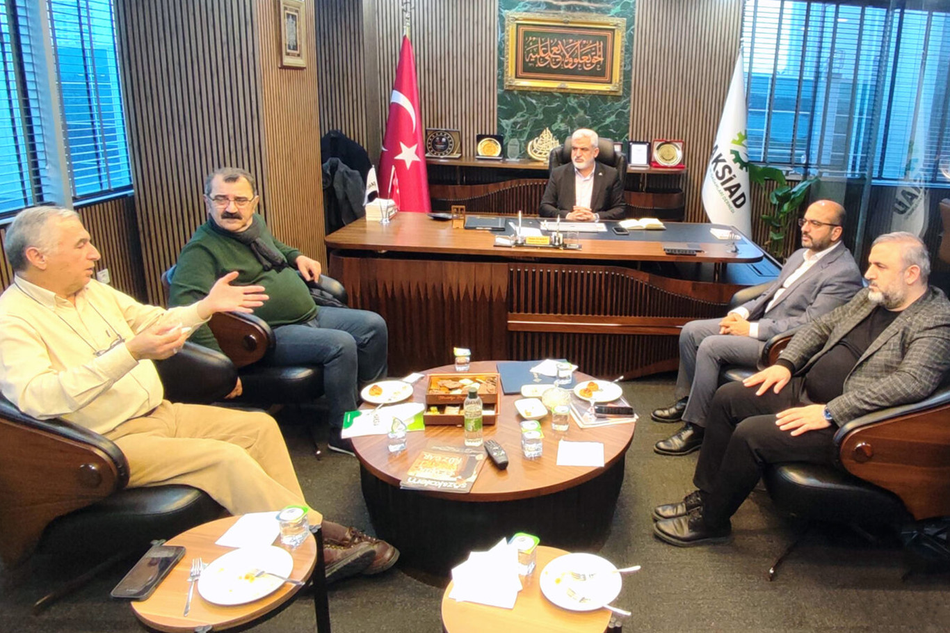 HAKSİAD Genel Merkezi’nde bankacılık ve inovasyon buluşması