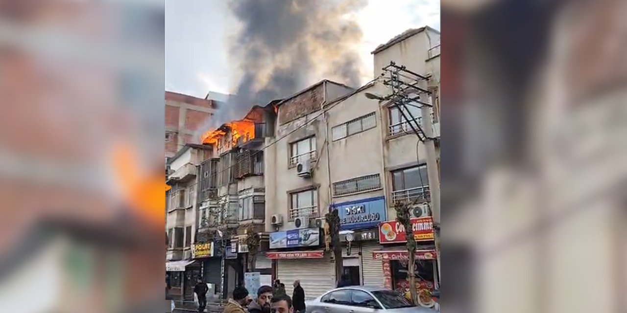Diyarbakır Bağlar Fatih Caddesi Dörtyol mevkisinde kuş otelinde yangın: Çok sayıda güvercin telef oldu
