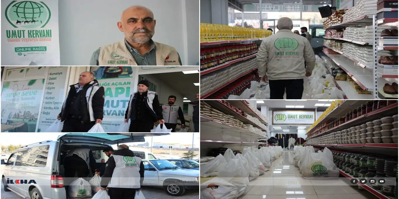 Karwana Hêvîyê ya Entabê bi minasebeta Şeva Mîracê xwarin belav kir