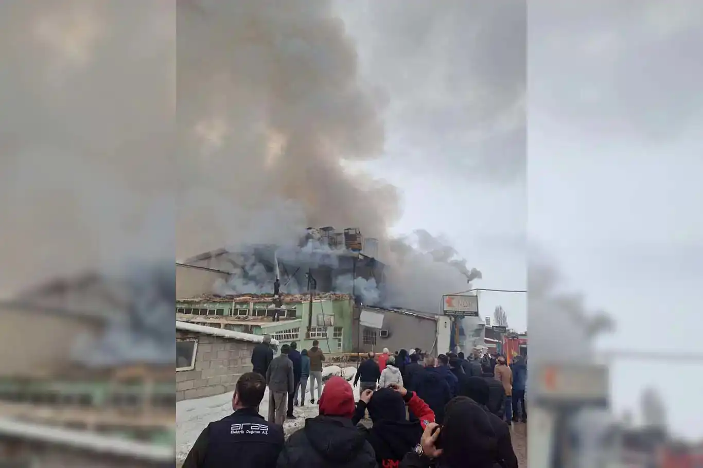 Li Erziromê di febrîqeya keresteyê de teqîn: 5 birîndar