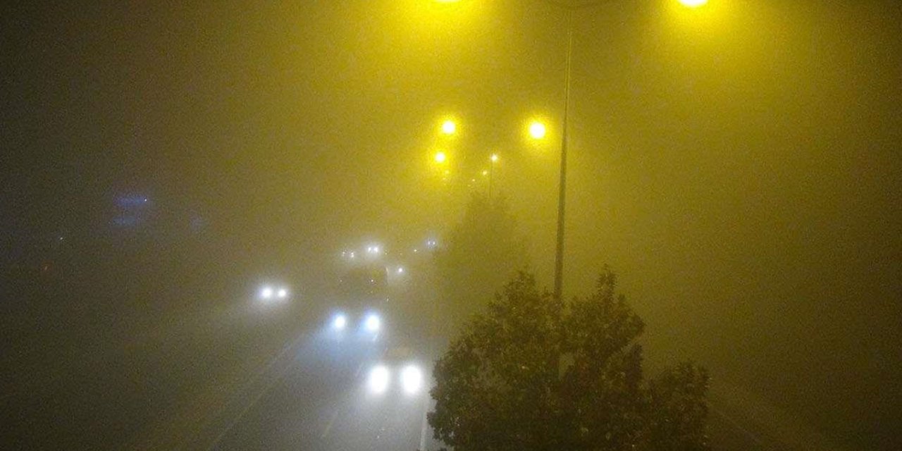 Diyarbakır'da yoğun sis etkili oluyor