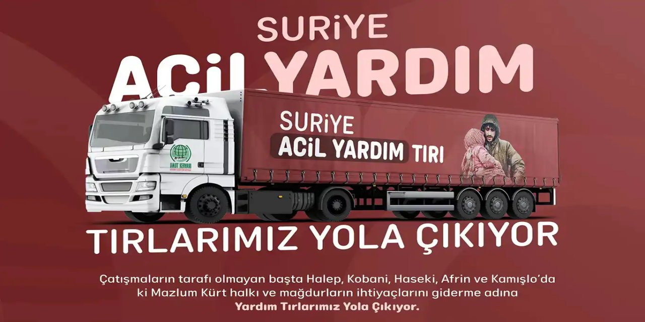 Karwanê Hêvîyê: Tirên me yên alîkarîyê ji bo Rojava birê ketin