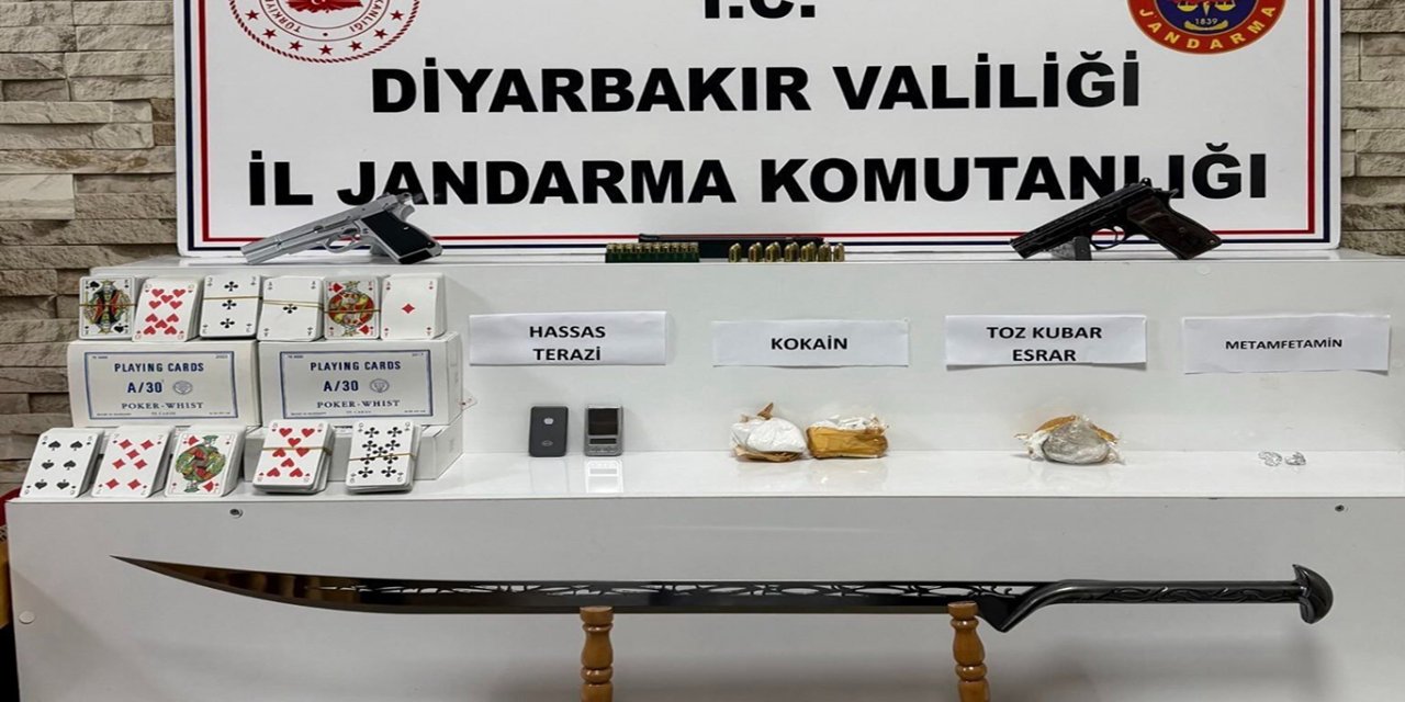 Diyarbakır’da uyuşturucu operasyonu