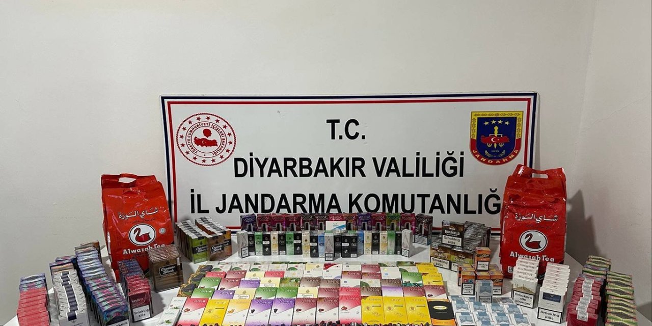 Diyarbakır’da kaçakçılık operasyonu