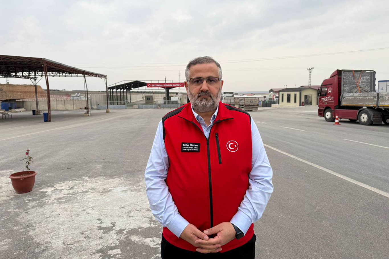 Yardım ulaştırmak üzere Umut Kervanı heyeti Halep'te