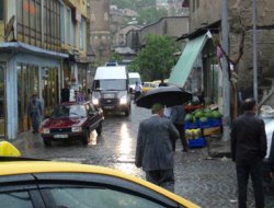 Bitlis yağışlı havanın etkisine girdi