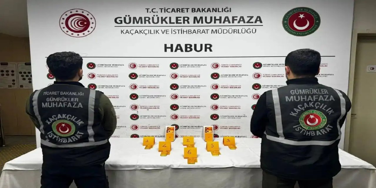 Li Derîyê Sînor a Xabûrê 41 kîlo zêr di nav solan de hat dîtin