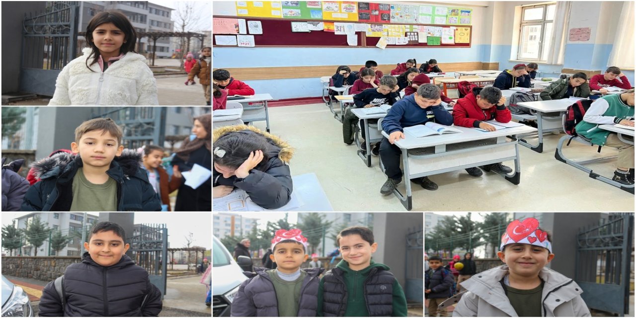 Diyarbakır'da okullarda ikinci dönem heyecanı başladı