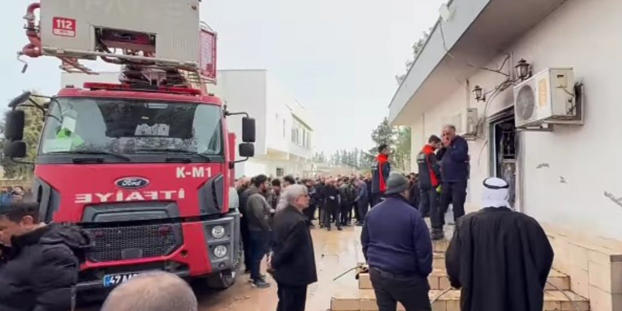Mardin Kızıltepe'de ev yangını: Evli çift hayatını kaybetti