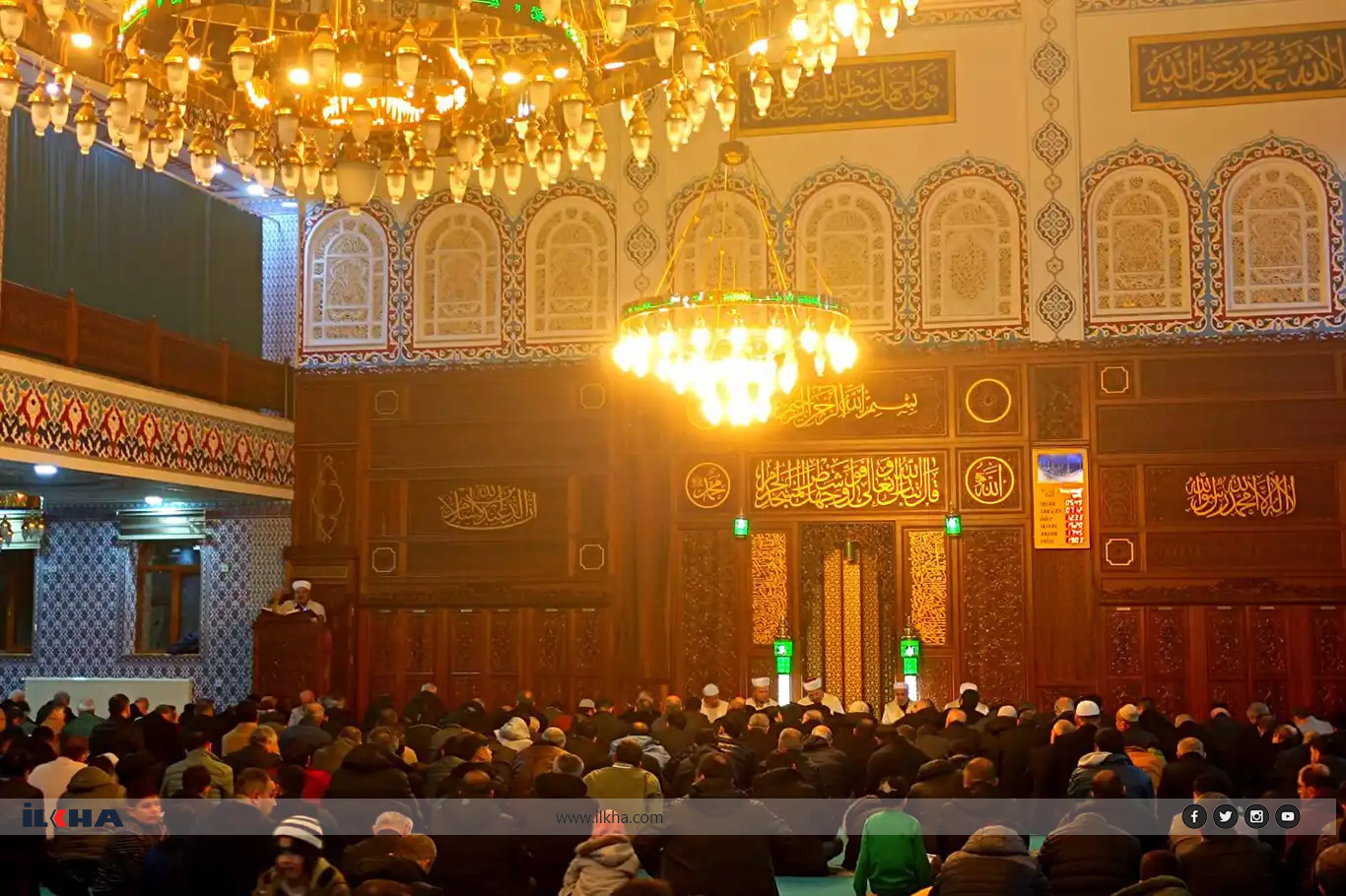 Li Êlihê şeva Beraetê hat pîrozkirin