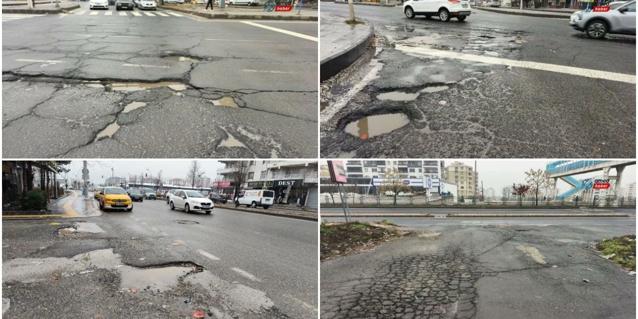 HÜDA PAR Diyarbakır İl Başkanlığı bozuk yollar açıklaması