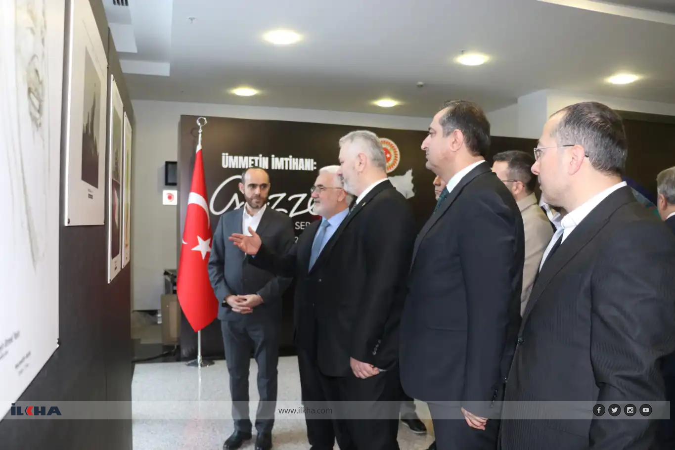 ÎDEVê li Meclîsê pêşangehek bi navê "Îmtîhana Ummetê: Xezze" vekir