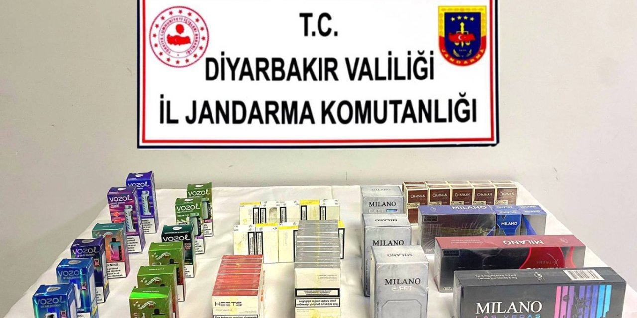 Diyarbakır’da kaçakçılık operasyonları: 57 şüpheliye işlem