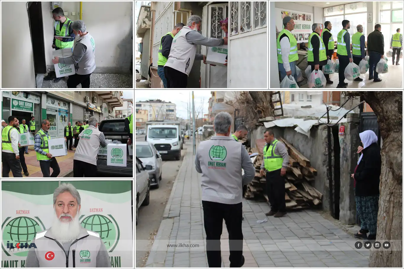 Karwanê Hêvîyê li Êlihê ji bo 4 hezar malbatan dest bi belavkirina pakêtên xwarinê kir