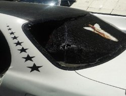 Arabadaki oda spreyi bomba gibi patladı