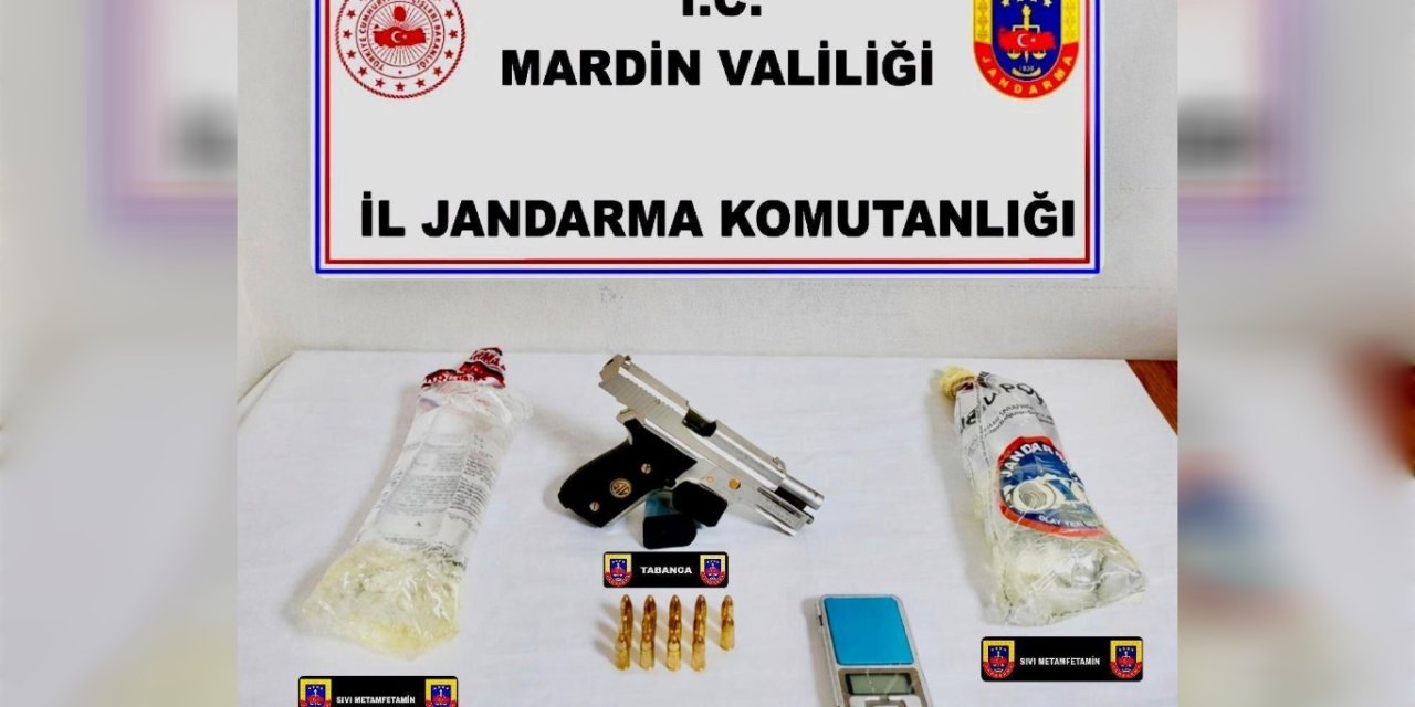 Mardin’de sıvı metamfetamin ele geçirildi: 1 tutuklama