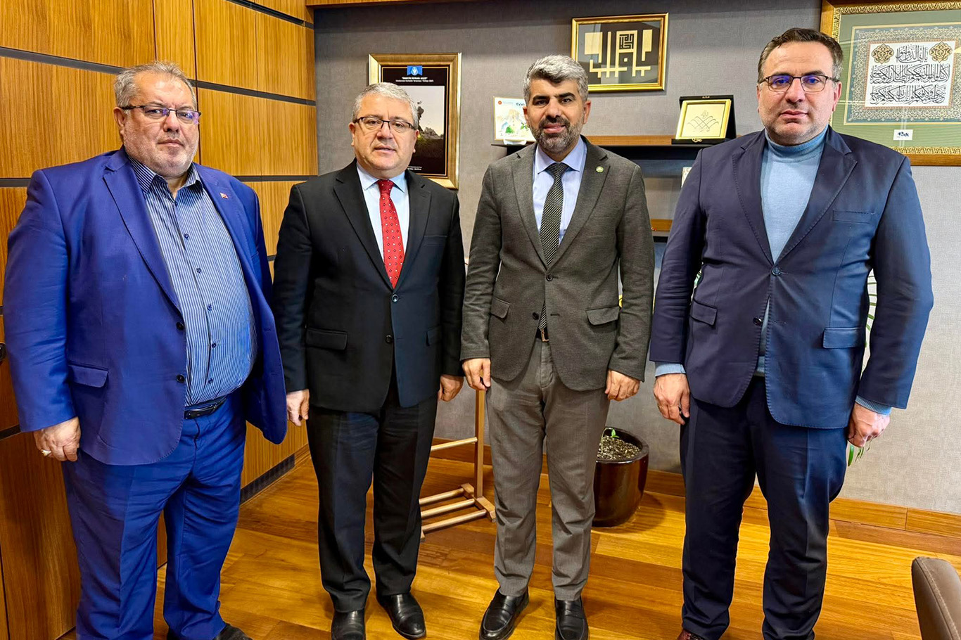 Mil-Sen Konfederasyonu'ndan HÜDA PAR Milletvekili Faruk Dinç’e destek ziyareti