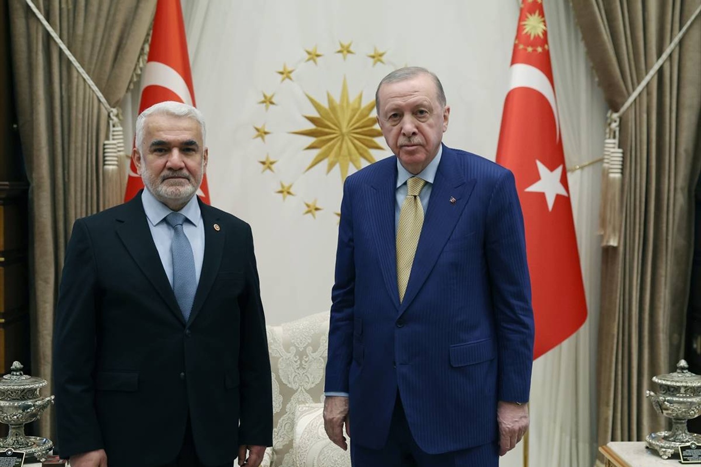 HÜDA PAR Genel Başkanı Zekeriya Yapıcıoğlu: Cumhurbaşkanı Erdoğan'a süreç hakkındaki rapora ilişkin fikirlerimizi ilettik