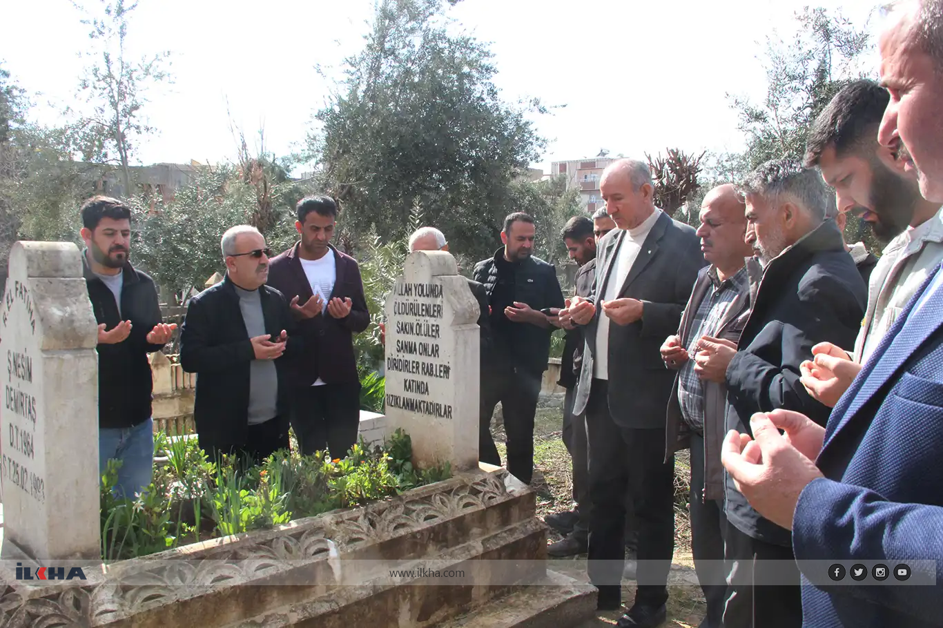 Şehîdê Quranê Nesîm Demîrtaş li ser gora xwe hat bîranîn