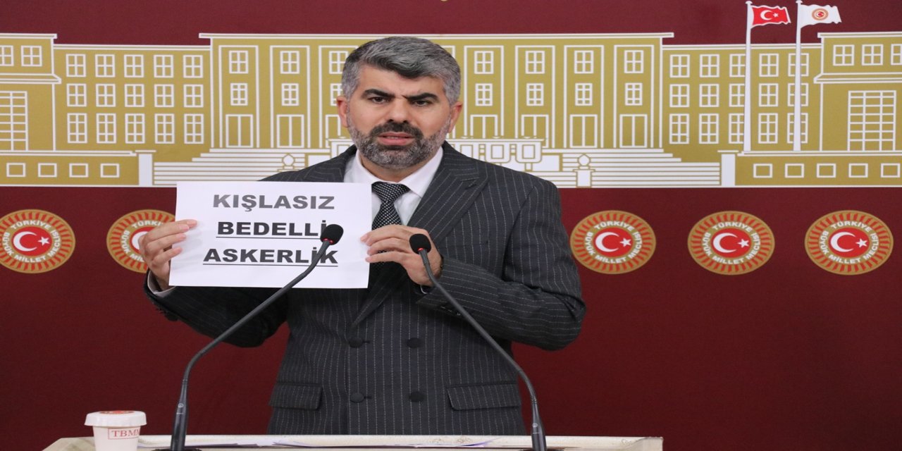 HÜDA PAR Milletvekili Faruk Dinç: Bedelli askerlikte kışla zorunluluğu olmamalı