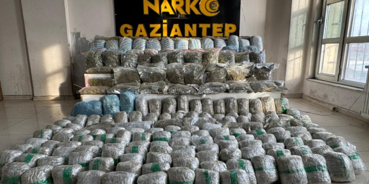 Gaziantep'te uyuşturucu operasyonu: 165 şüpheli tutuklandı