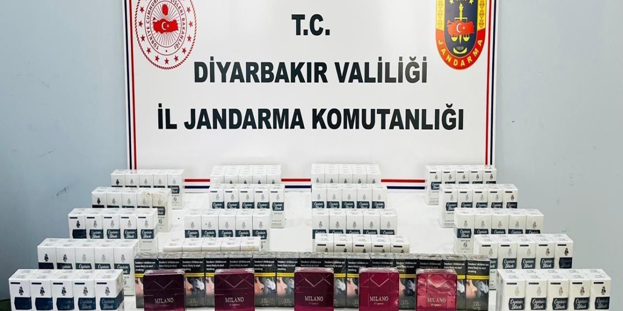 Diyarbakır’da çok sayıda kaçak malzeme ele geçirildi