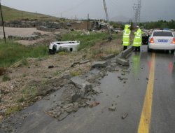 Van'da kaza: 15 yaralı