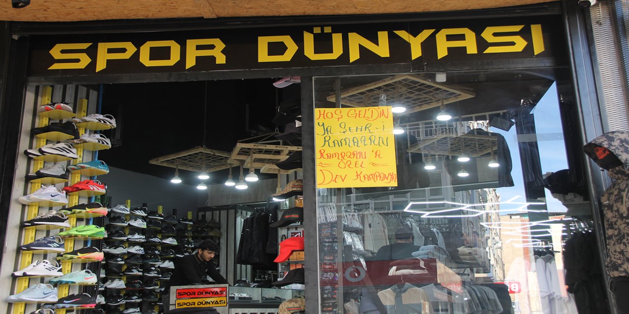 Diyarbakır'da Ramazan ayına özel indirim kampanyası başlatan esnaftan dayanışma çağrısı