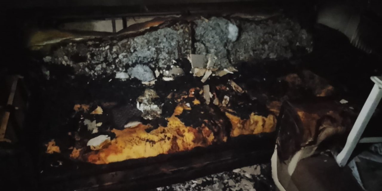 Batman'da apartman dairesinde çıkan yangın söndürüldü