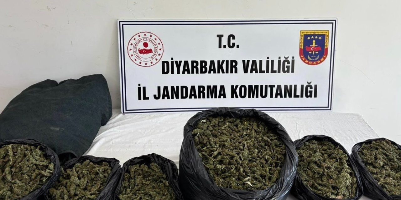 Diyarbakır'da 129 kilogram uyuşturucu madde ele geçirildi