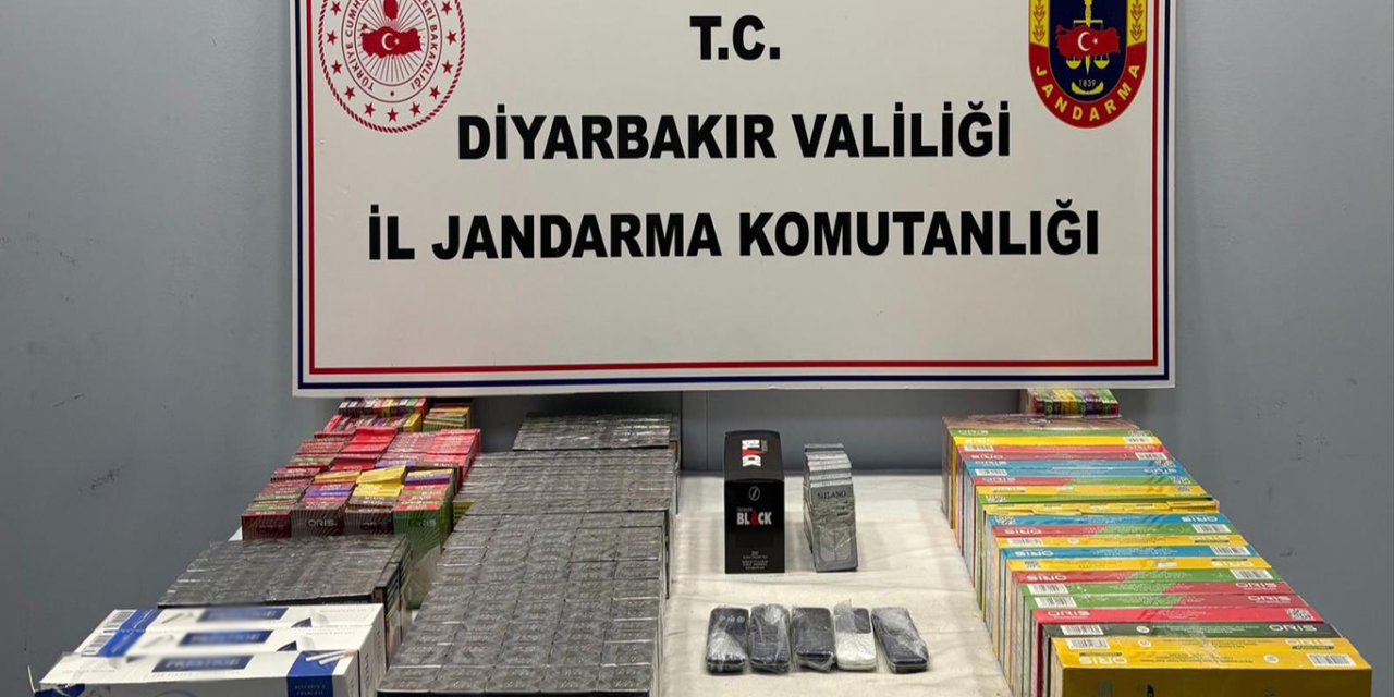 Diyarbakır’da kaçakçılık operasyonları: 48 şüpheli hakkında işlem