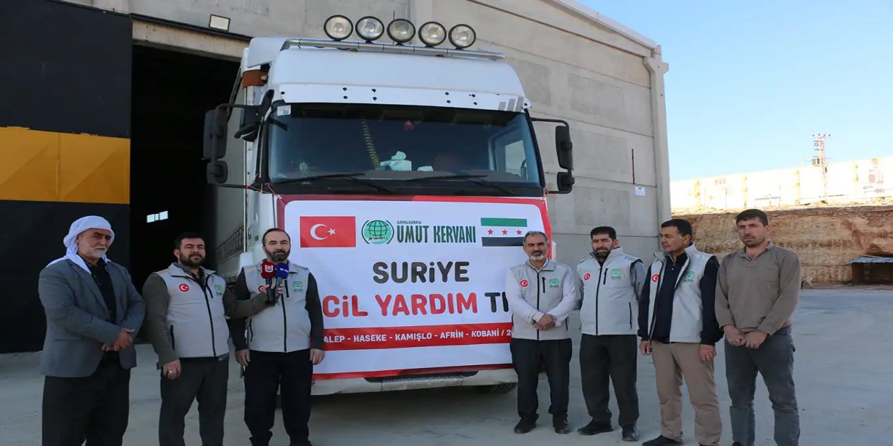 Karwana Hêvî ya Rihayê alîkariya mirovî ji bo Rojava şand