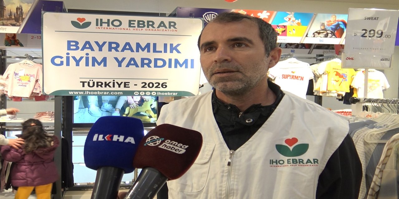 IHO EBRAR beriya cejnê zarokên sêwî cilan li wan kir