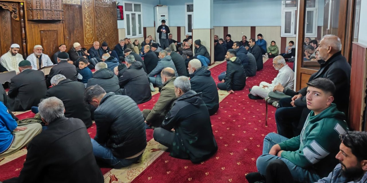 Çınar’da Kadir Gecesi idrak edildi