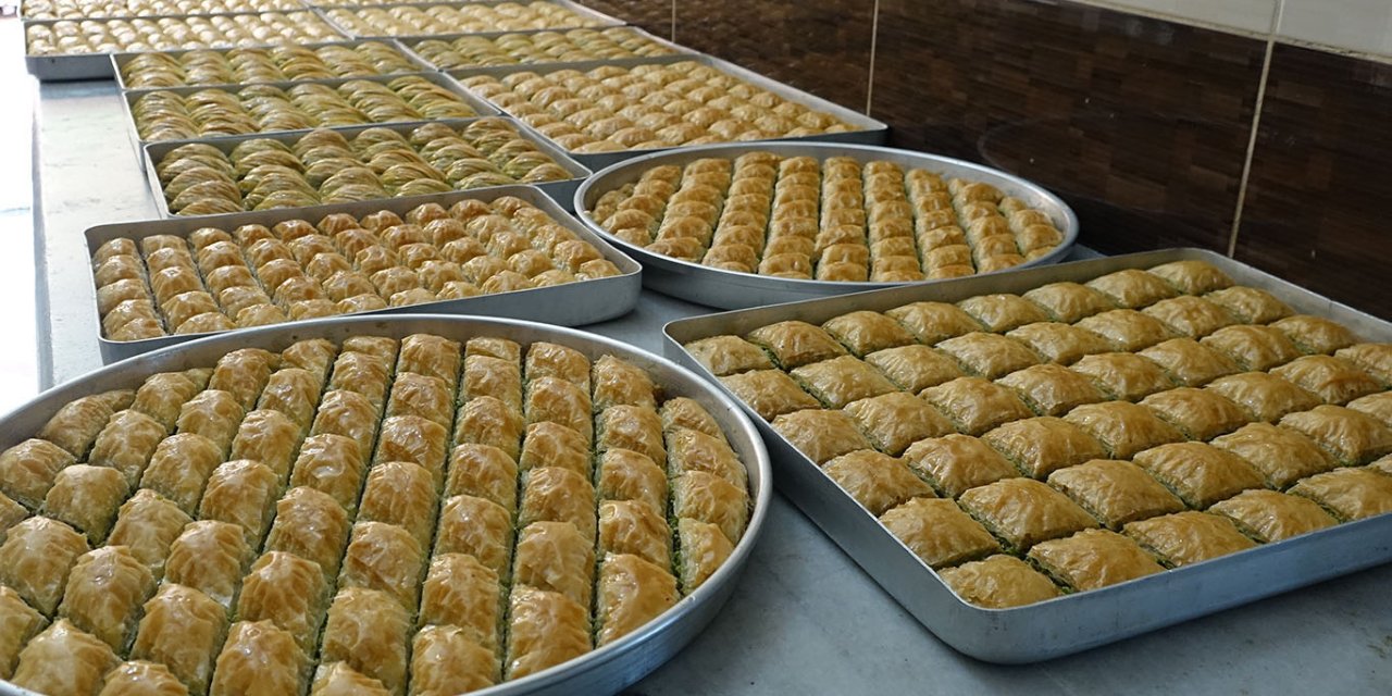 Diyarbakır’da tatlıcılar yoğun mesai yapıyor