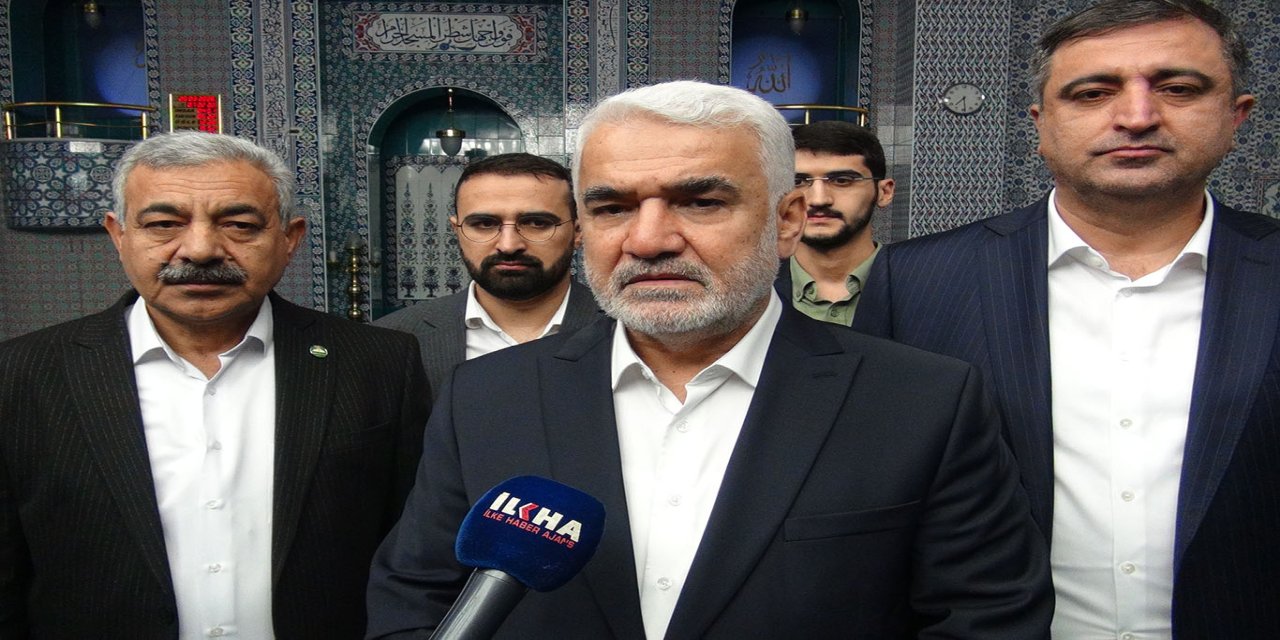 HÜDA PAR Genel Başkanı Zekeriya Yapıcıoğlu: Bayramı buruk yaşıyoruz, siyonizm tüm insanlığın başına beladır