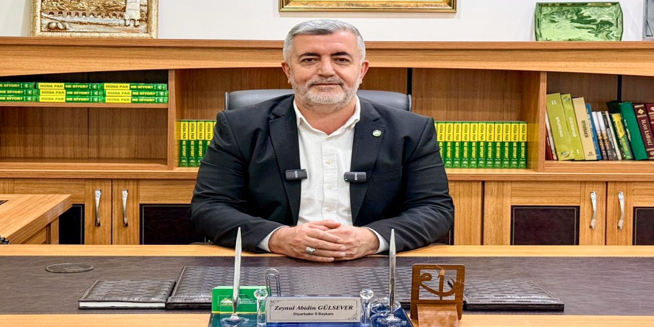 Serekê HÜDA PARî yê Diyarbekirî Zeynul Abidin Gülseverî ra mesajê Eyda Remezani