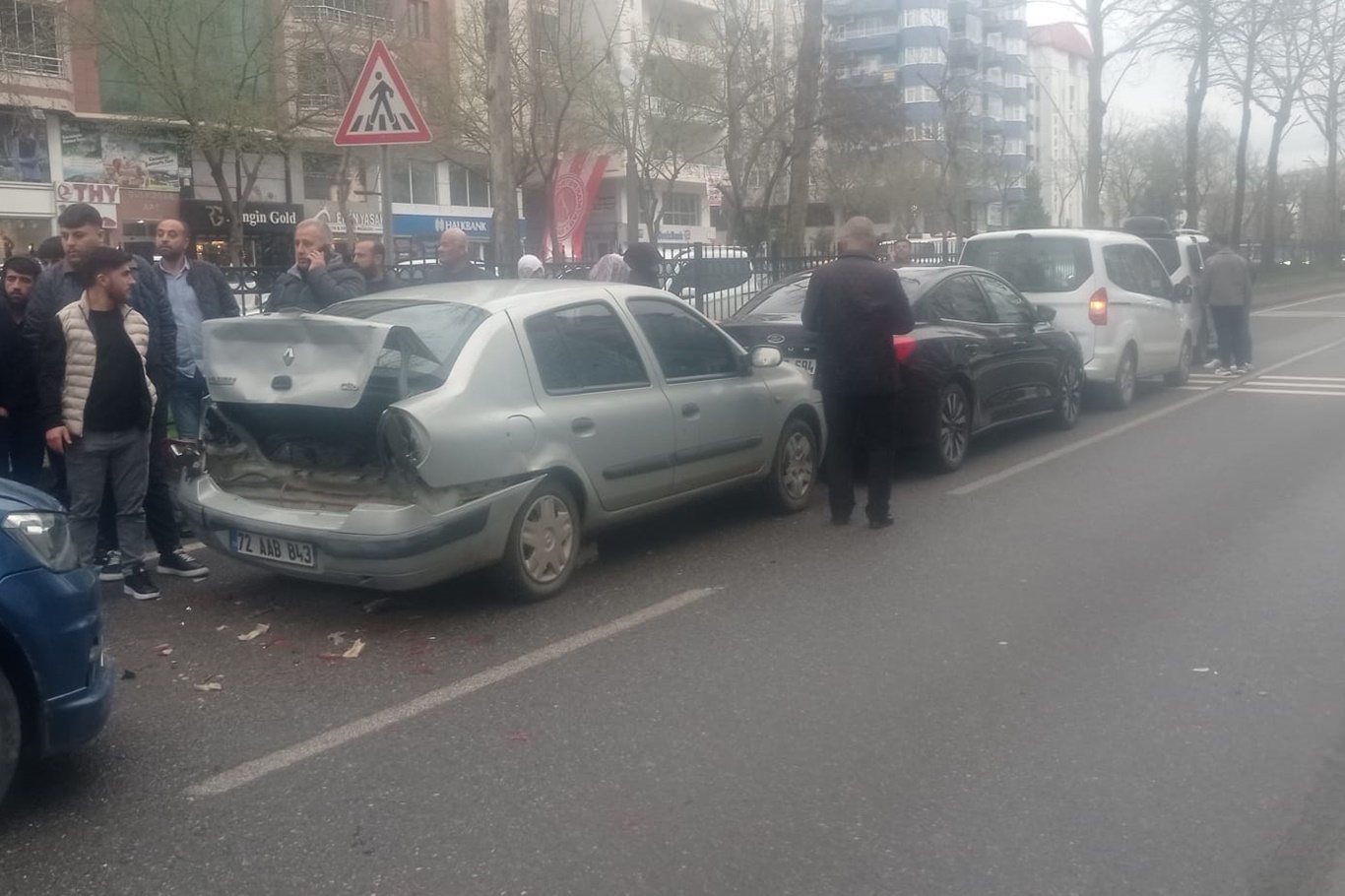 Batman'da 7 araçlı zincirleme trafik kazası