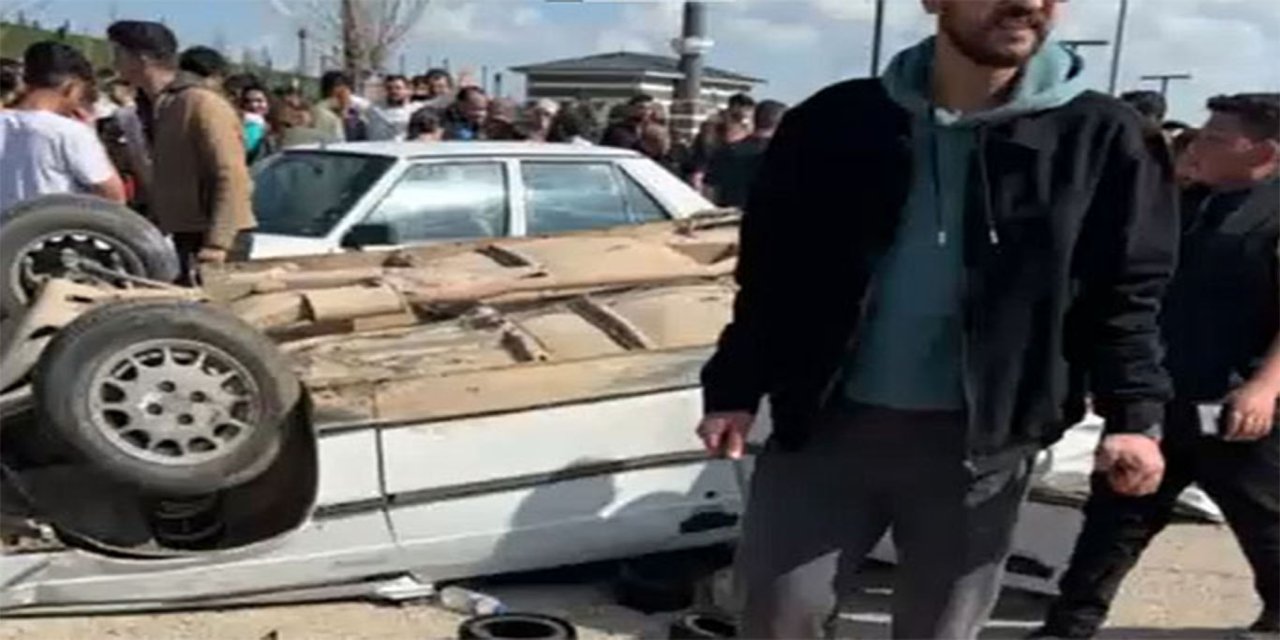 Şanlıurfa’nın Ceylanpınar ilçesinde iki otomobil çarpıştı: 3 kişi yaralandı