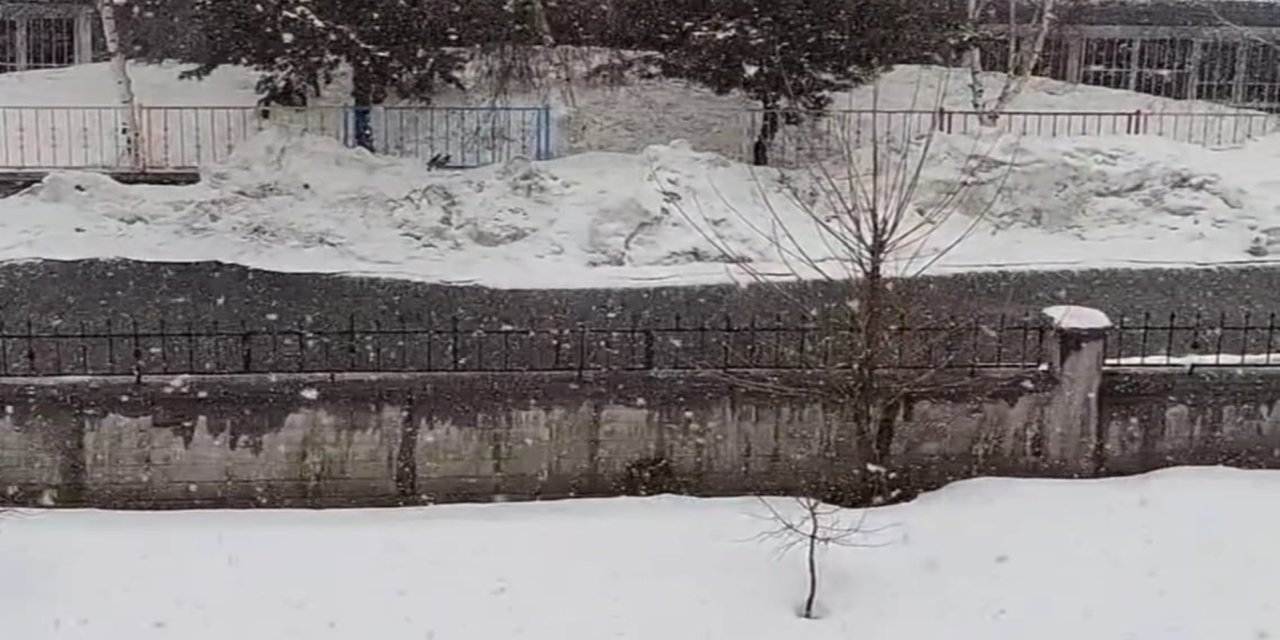 Bingöl'ün Karlıova ilçesi beyaza büründü