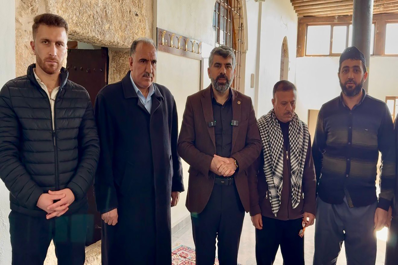 HÜDA PAR Mebusê Faruk Dinç ra semedê Camiya Girebe ya Karazî vateyê fîraxî